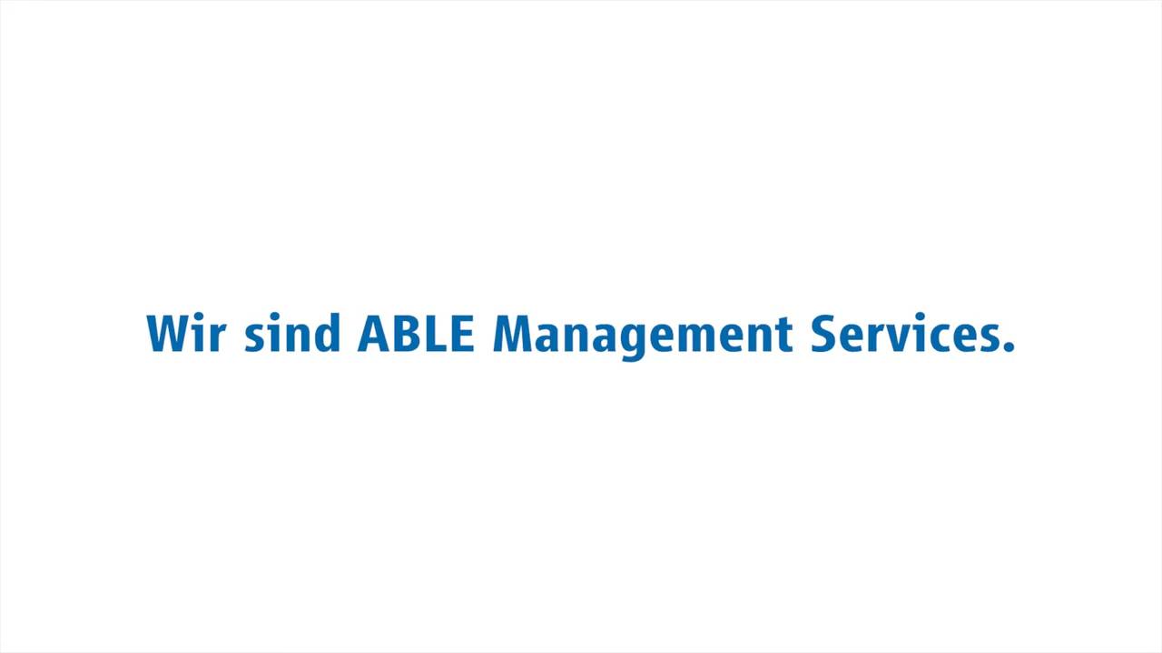 Wir sind ABLE Management Services Vorschaubild