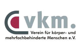 Verein für körper- und mehrfachbehinderte Menschen e. V. (VKM) Logo