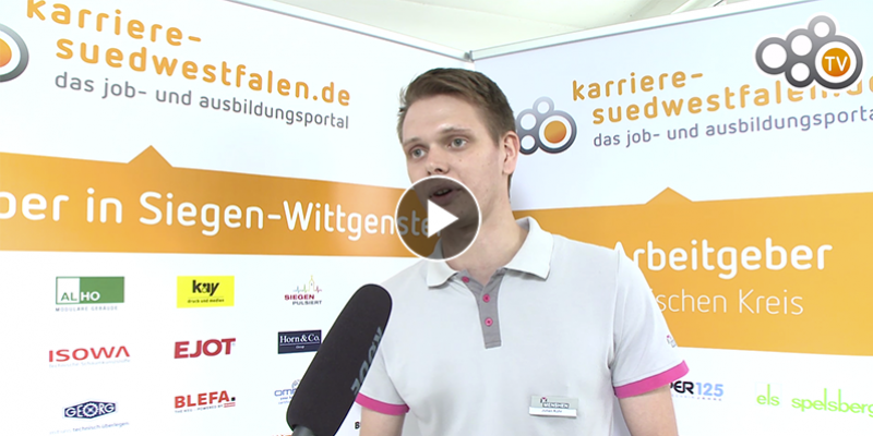 Neues Interview: Julian Kühr berichtet über seine Ausbildung und seinen Job als Verfahrensmechaniker