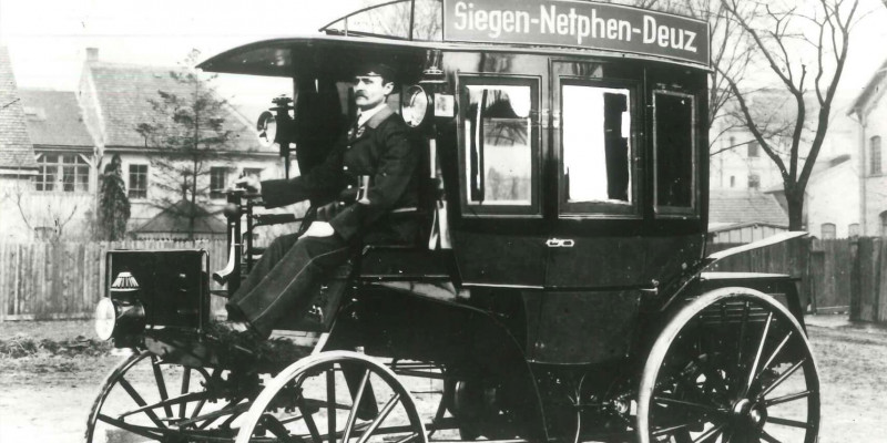 Weltweit erster Motor-Omnibus kommt aus Netphen – Graebener® ist Sponsor der 125-Jahrsfeier